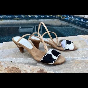 Marc Jacobs pony hair sandals